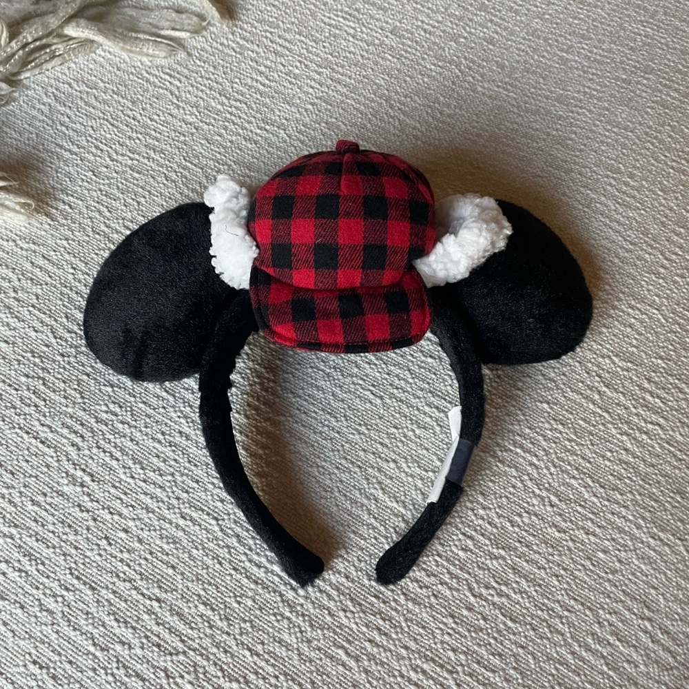 Mickey Mouse Plaid Ears